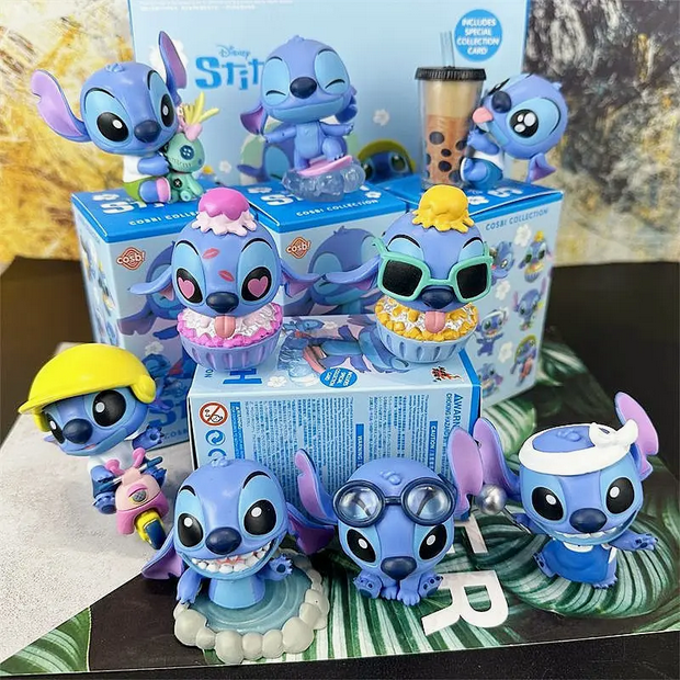 Disney Stitch Sammelfigur – Niedliche PVC Cartoon Statue für Deko & Geschenkideen